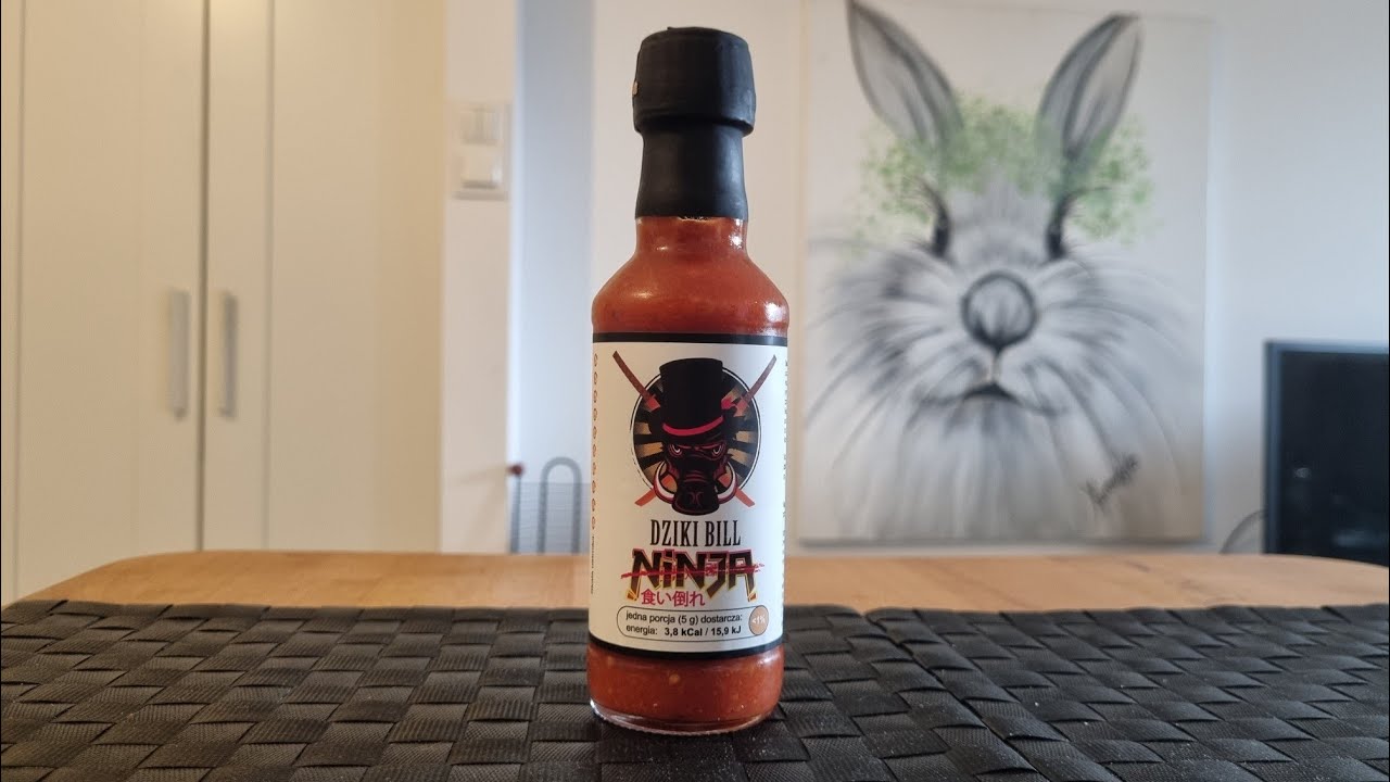 Dziki Bill Ninja - sos z Caroliną Reaper i herbatą Sencha
