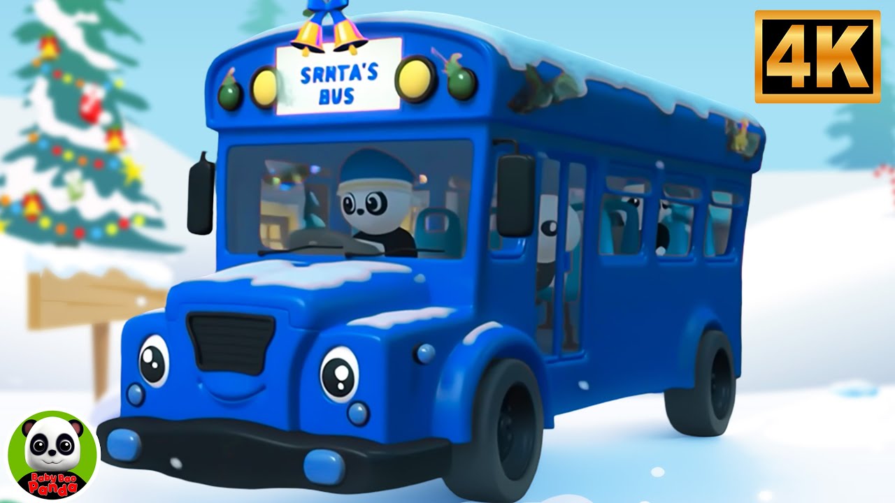 Natal As Rodas No ônibus Rimas De Berçário e Desenhos animado