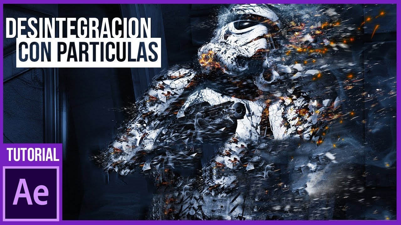 Desintegracion en particulas (Avengers) || tutorial de after effects