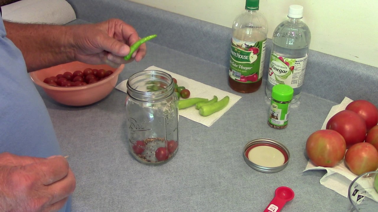 Pickled Cherry Tomatoes