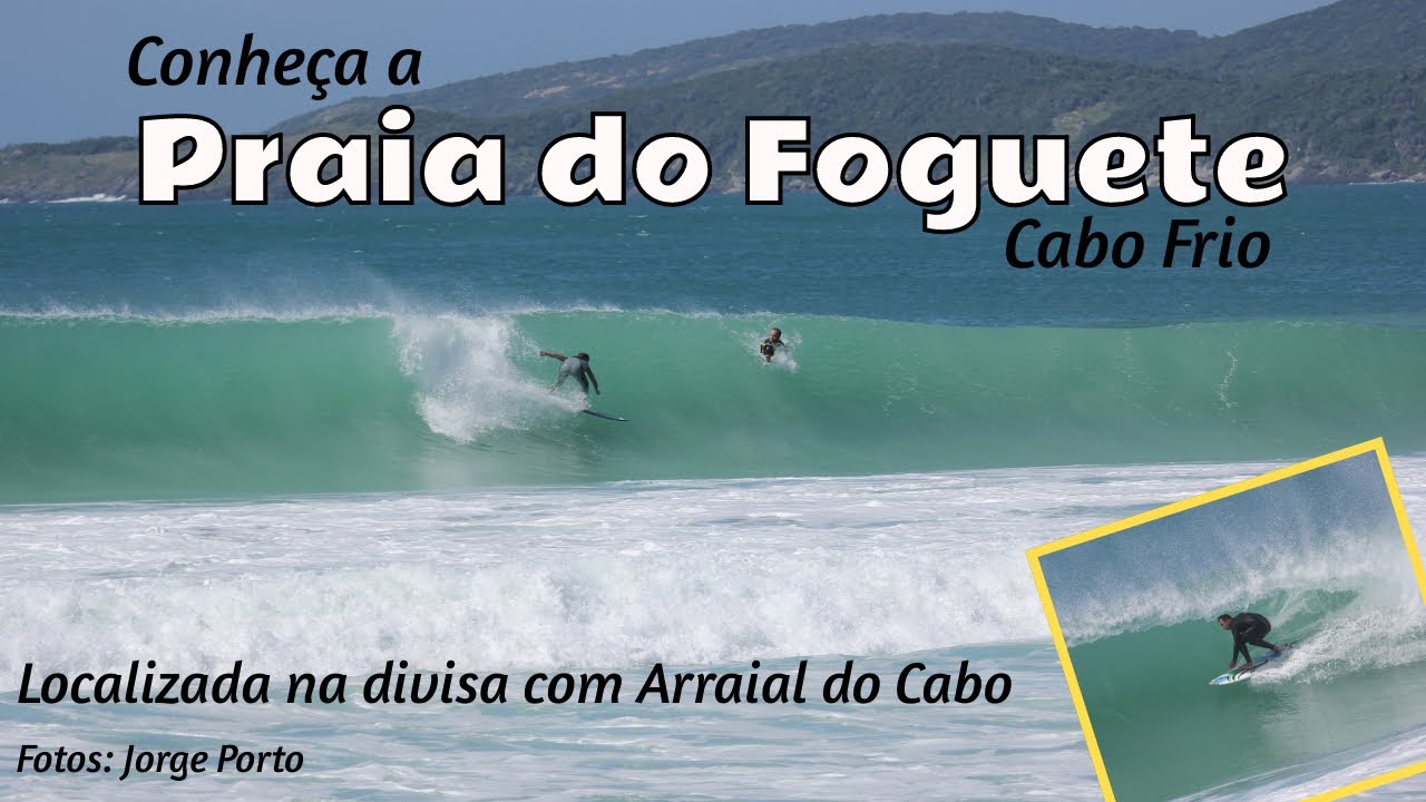 Praia do Foguete - Cabo Frio. Point dos surfistas