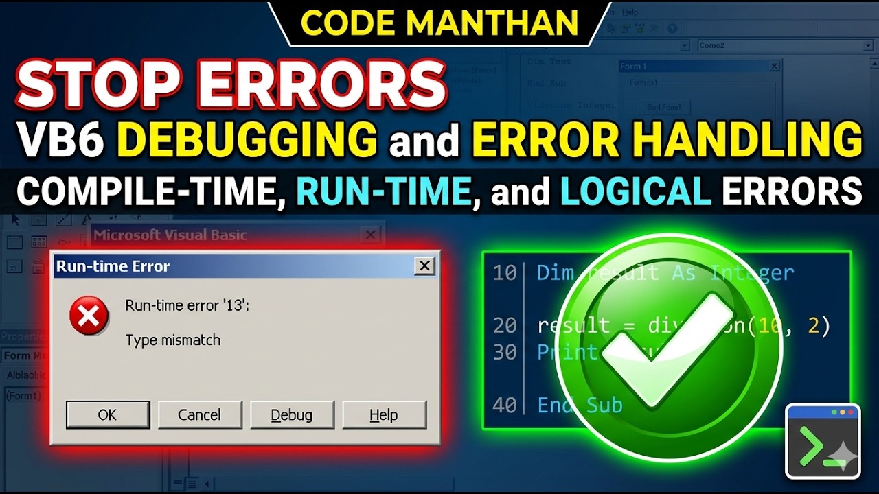 Error Handling in VB 6.0 | Error Handling in Visual Basic 6.0