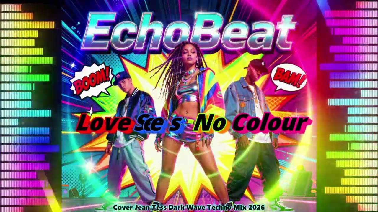 EchoBeat - Love Sees No Colour (Cover Jean Tess Dark Wave Techno Mix 2026)