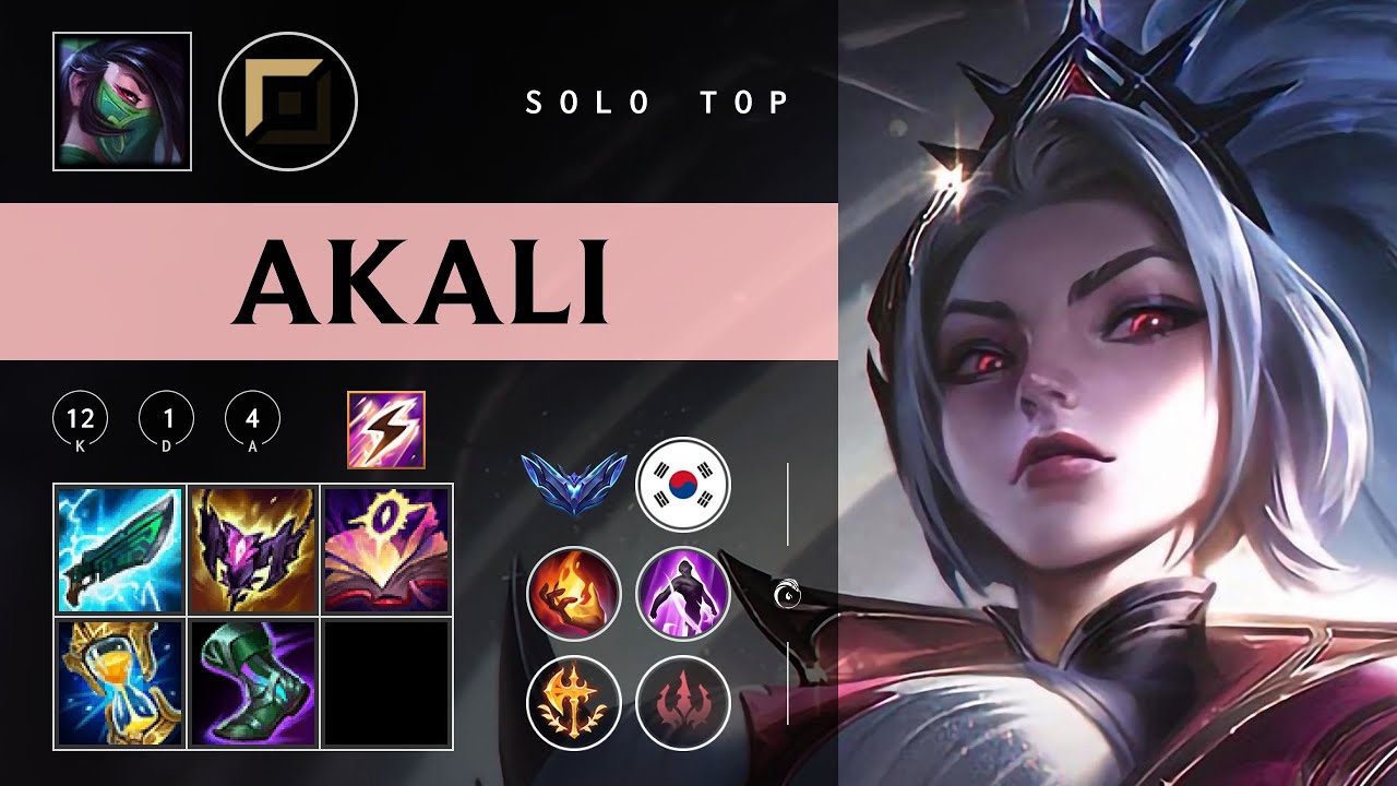 Akali Top vs Darius - KR Diamond Patch 26.03