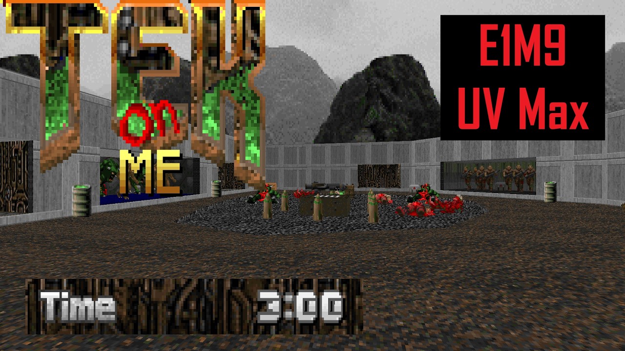 Doom: Tek On Me E1M9 (Collapse) - UV Max (3:00)