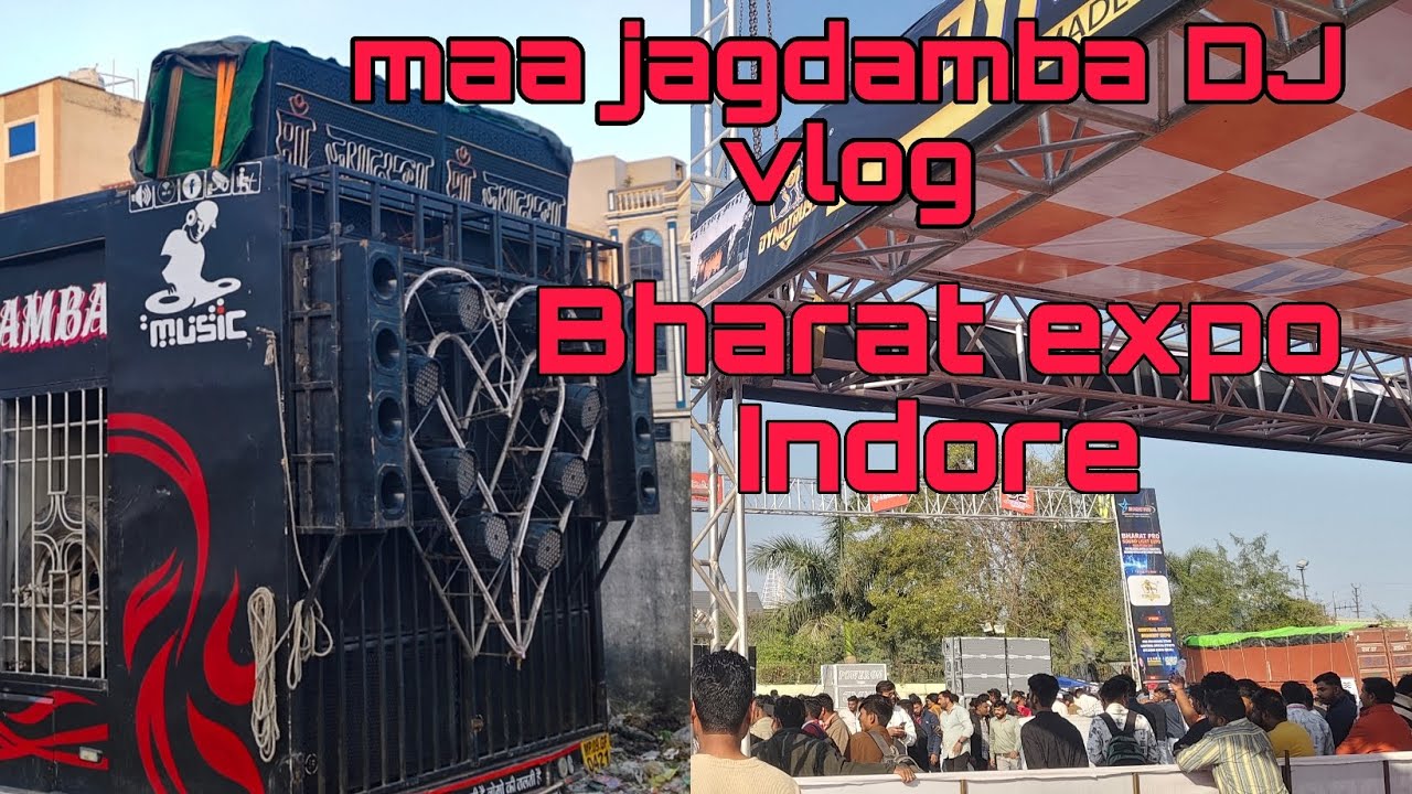 Maa jagdamba DJ vlog #expo #Bharat expo#Indore ka expo#expo vlog #djdance 