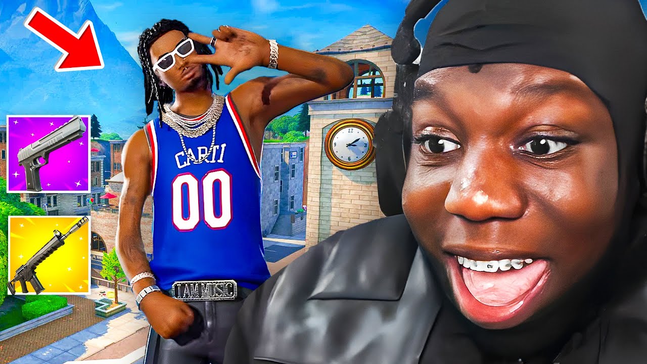 Я играл за PLAYBOI CARTI в Fortnite!