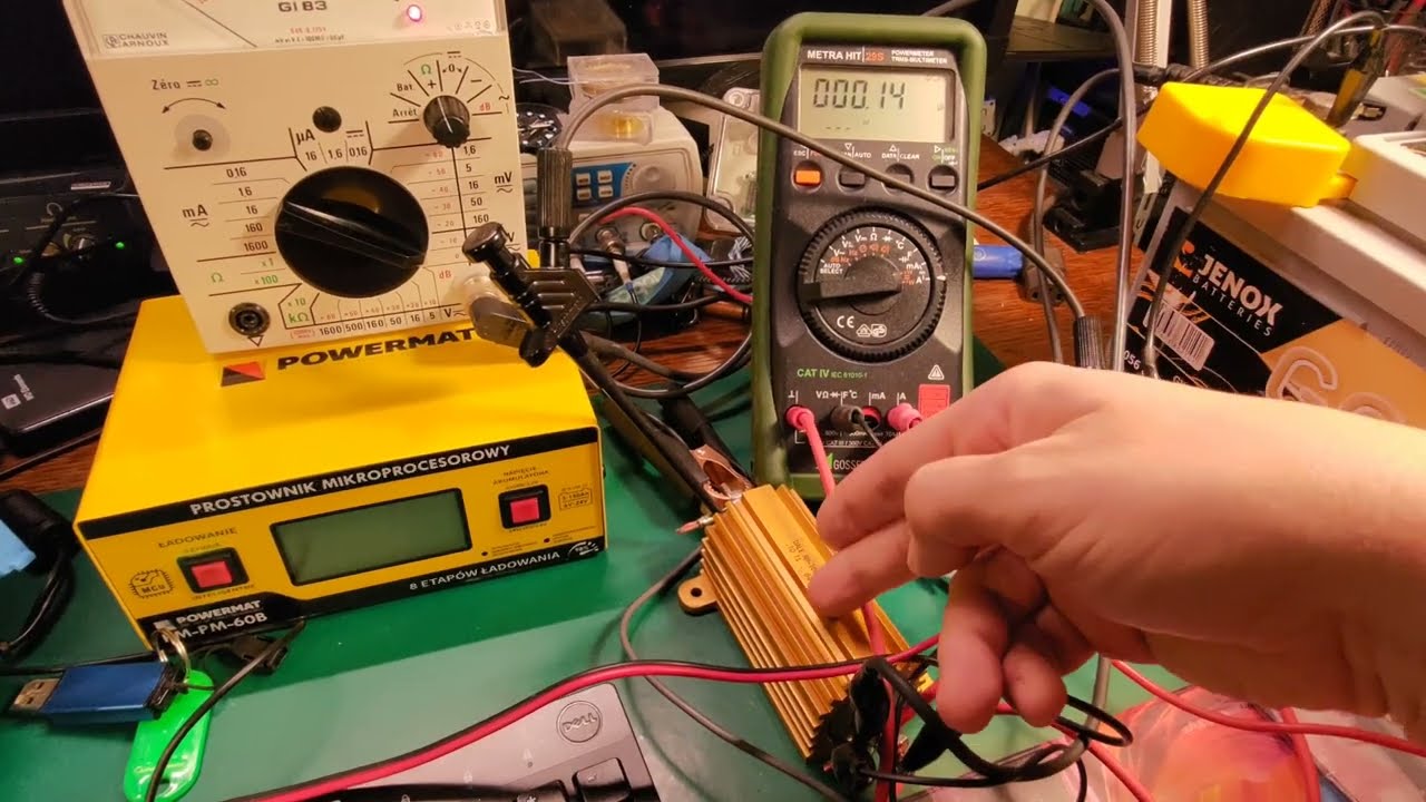 Prostownik mikroprocesorowy Powermat PM-PM-60B  - ładowanie inteligentne