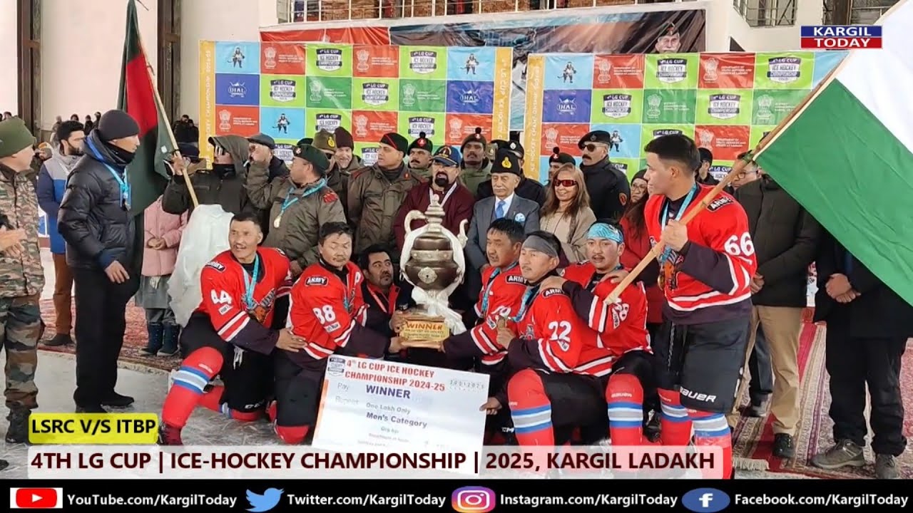 LSRC Clinches Victory in Thrilling LG Cup Ice-Hockey Final 2025, Hosain Khalo report
