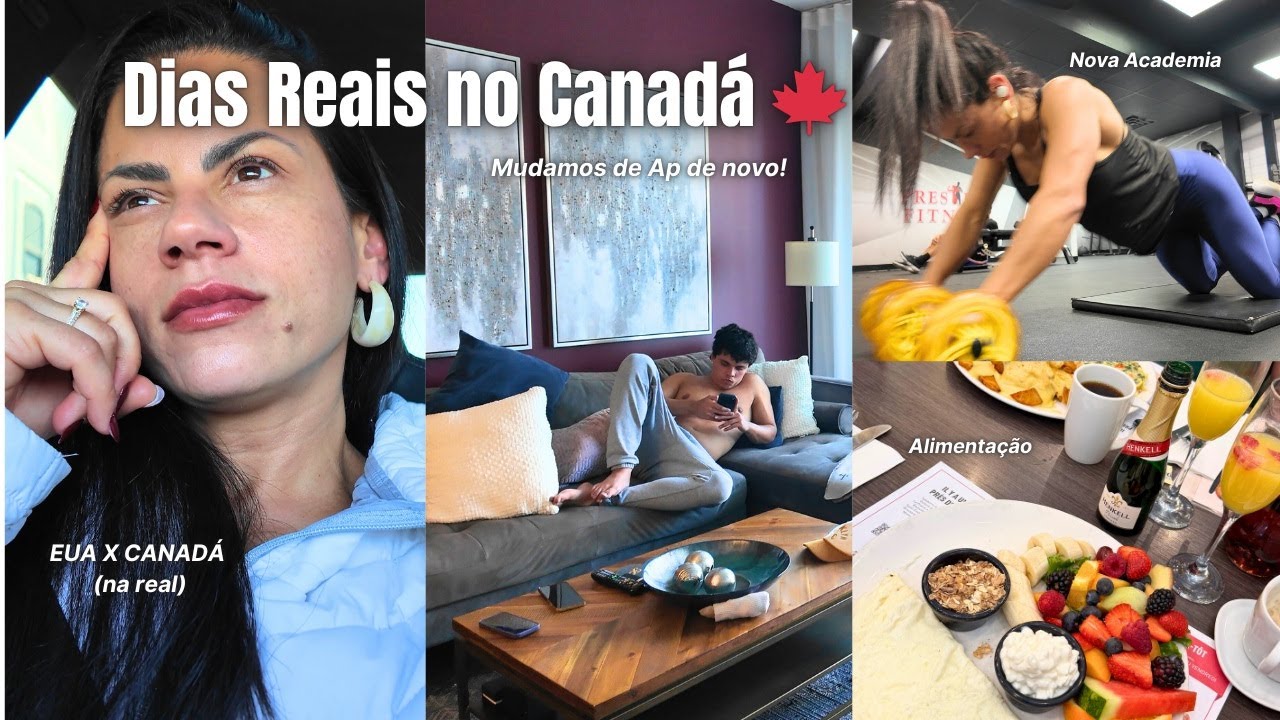 Nos Mudamos de Novo! A Verdade sobre Viver no Canadá x EUA + Minha Rotina Real!