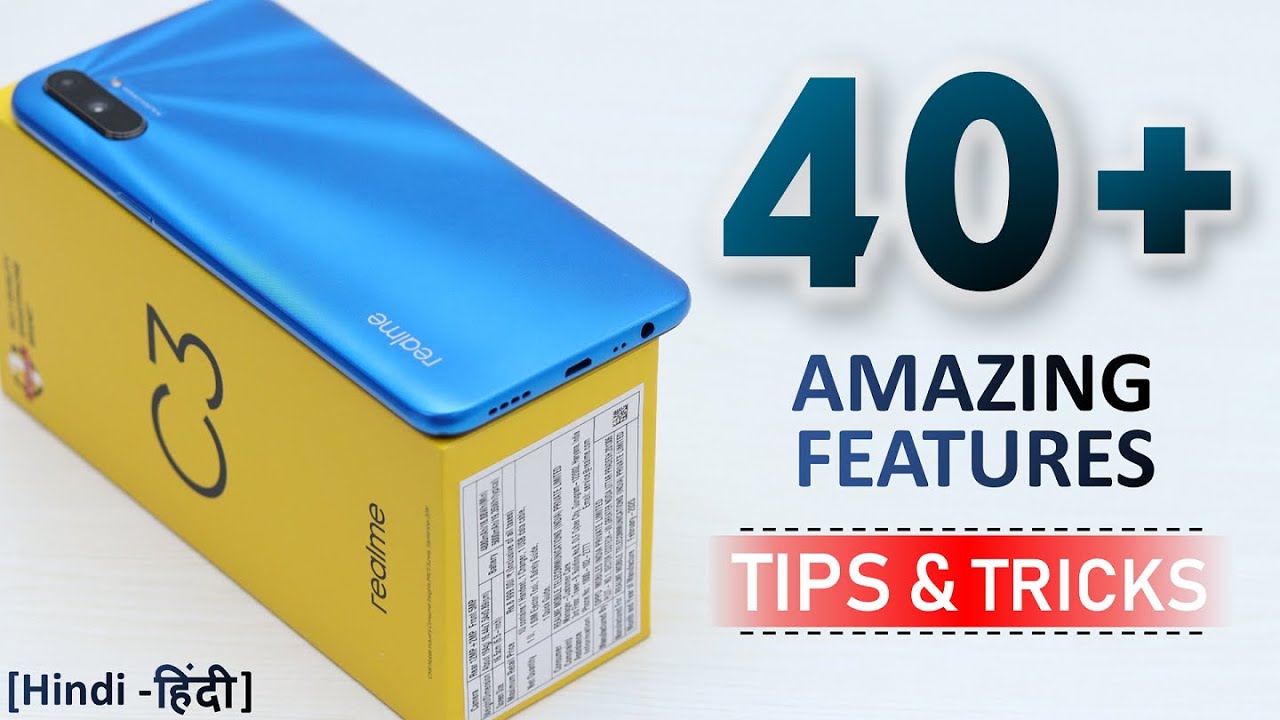 RealMe C3 Tips & Tricks | 40+ Special Features - TechRJ