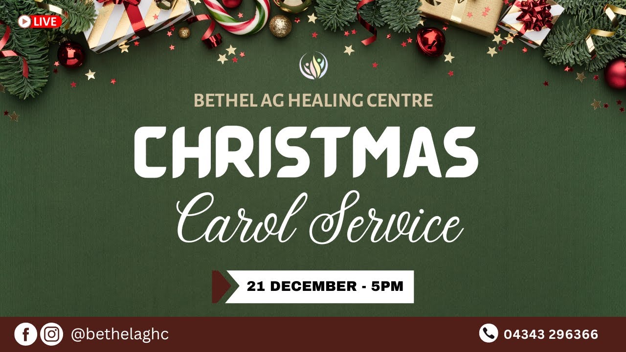 🔴 LIVE | Christmas Carol Service | Rev.L.Joseph | 05:00 PM