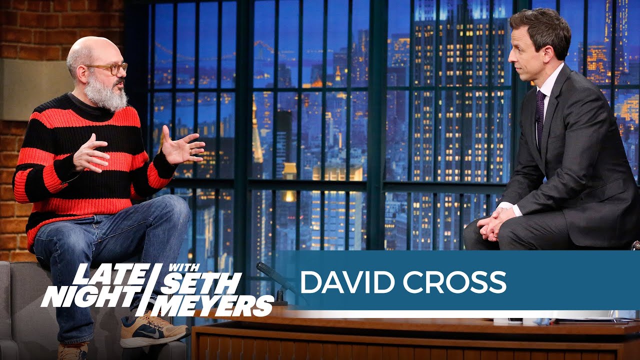 David Cross and Seth Have a Stand-Off - Late Night with Seth Meyers