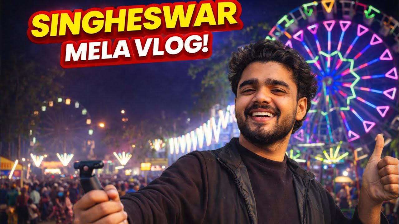 Singheswar mela Madhepura 😱🎡 | popper vishal vlog 