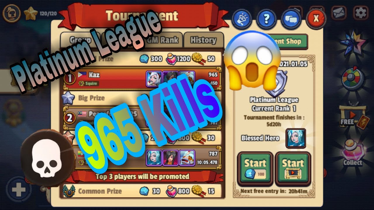 Realm Defense Platinum League Tournament: 965 Kills (Efrigid,Yan,Koizuul)