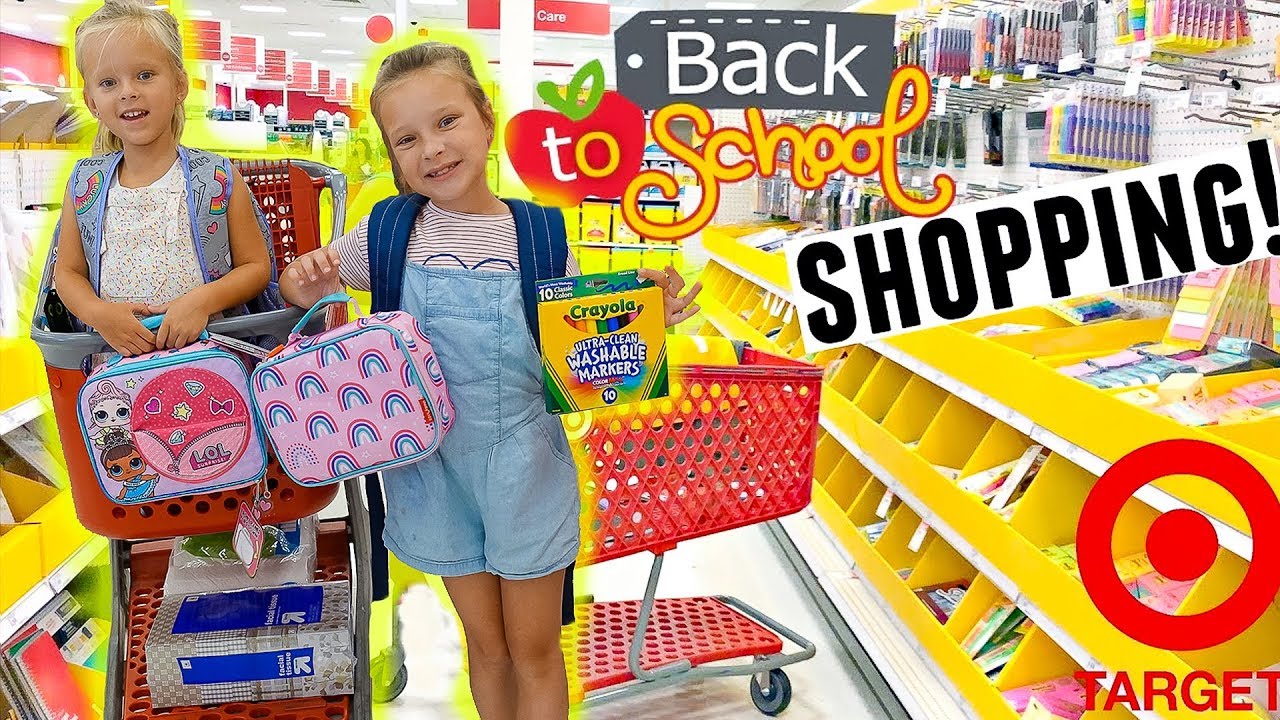 SISTERS BACK TO SCHOOL SHOPPING at TARGET! ✏️ (New School Update)