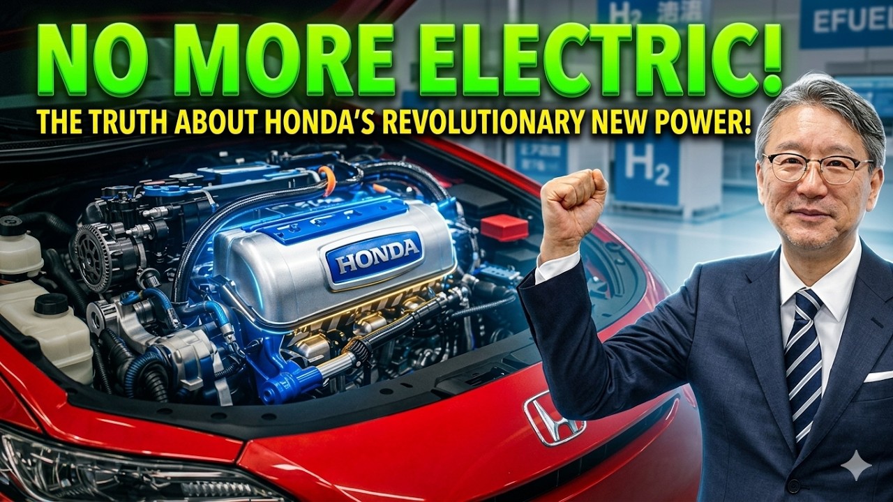 The CEO Says This New Honda Engine Will Change Electric Cars Forever !