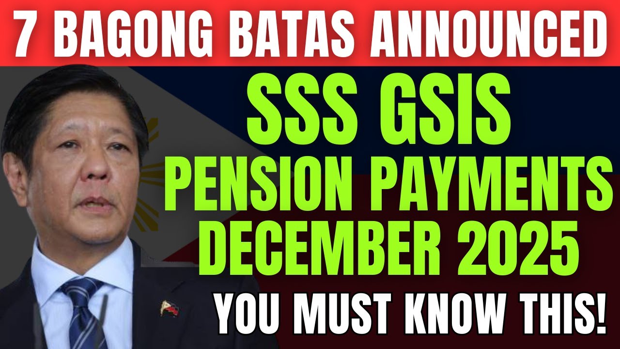 🚨 Confirmed! 7 GSIS&ndash;SSS Pension Changes Coming December 2025 &mdash; Check If You&rsquo;re Affected!