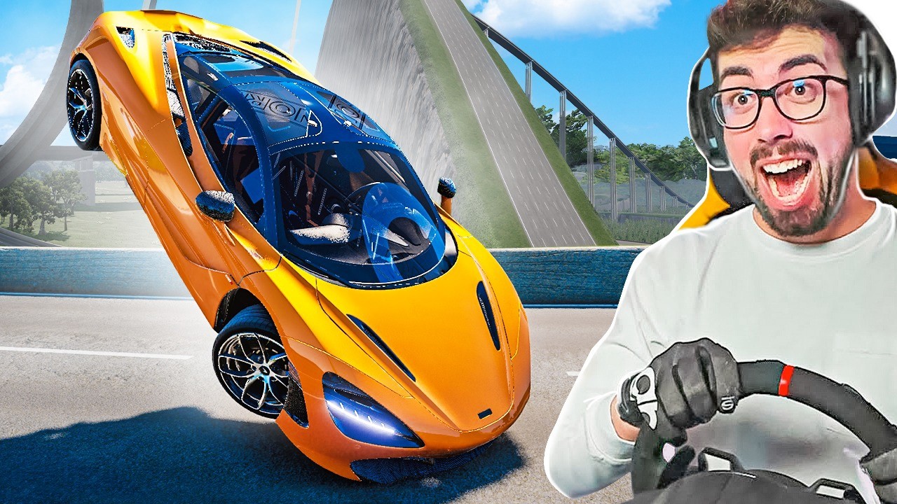 ACCIDENTES EXTREMOS EN AUTOPISTA 💥 | BeamNG Drive