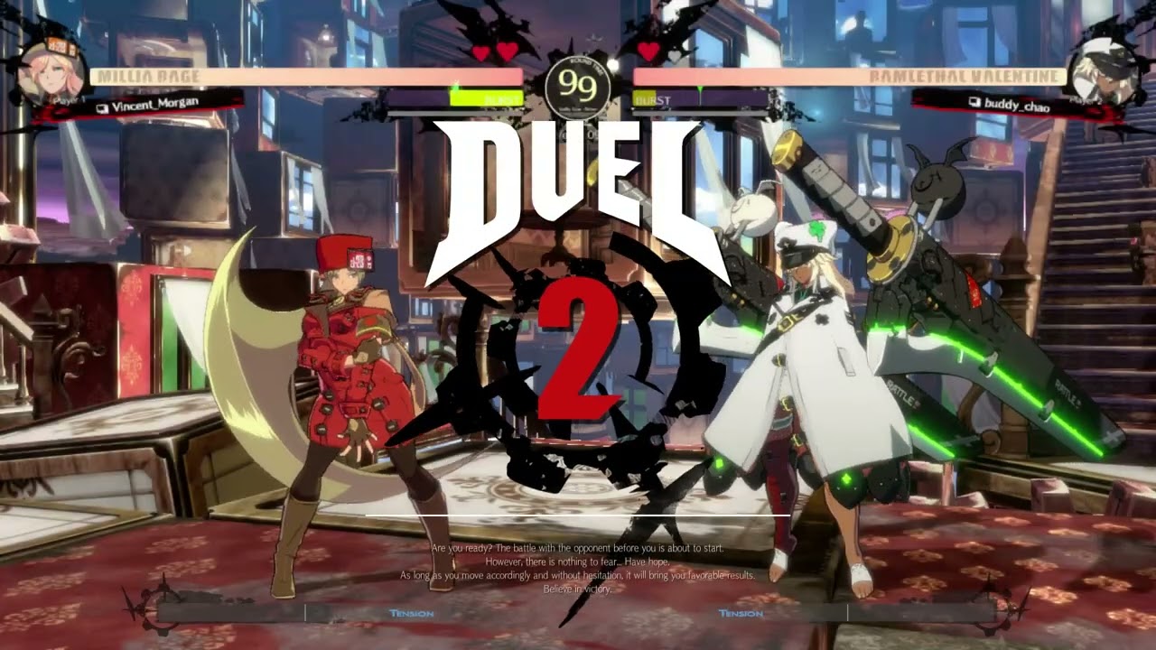 Guilty Gear  Strive    2026 02 09 Millia (me) vs Ramlethal (bronze)