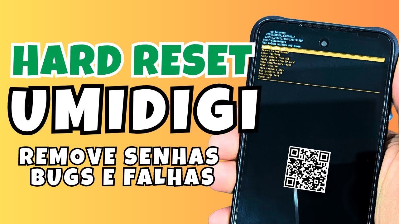 HARD RESET UMIDIGI BISON, BISON 2, BISON PRO, COMO REMOVER SENHA, FORMATAR E RESTAURAR
