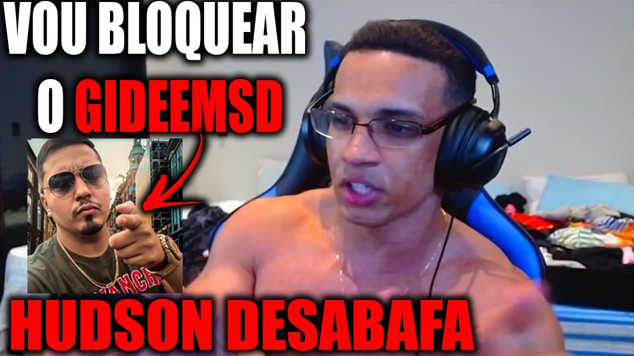 HUDSON AMORIM SE EMOCIONA E DESABAFA SOBRE O GIDEE MSD ! TRETA PESADA ?!
