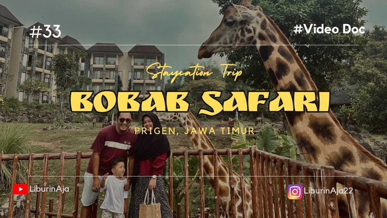 Liat Jerapah dari Kamar, Aneh si ni Hotel || Baobab Safari Prigen