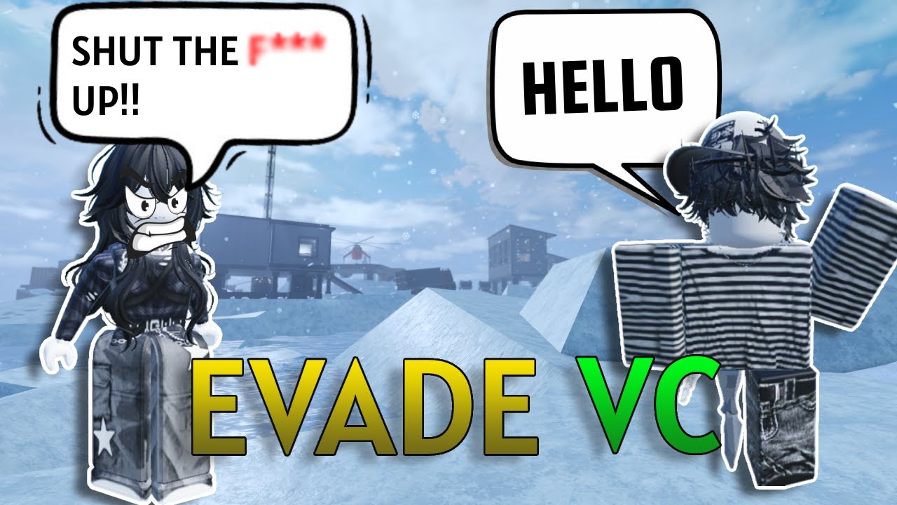 TRIED TO PLAY EVADE VOICE CHAT AND ITS... | Roblox Evade Voice Chat