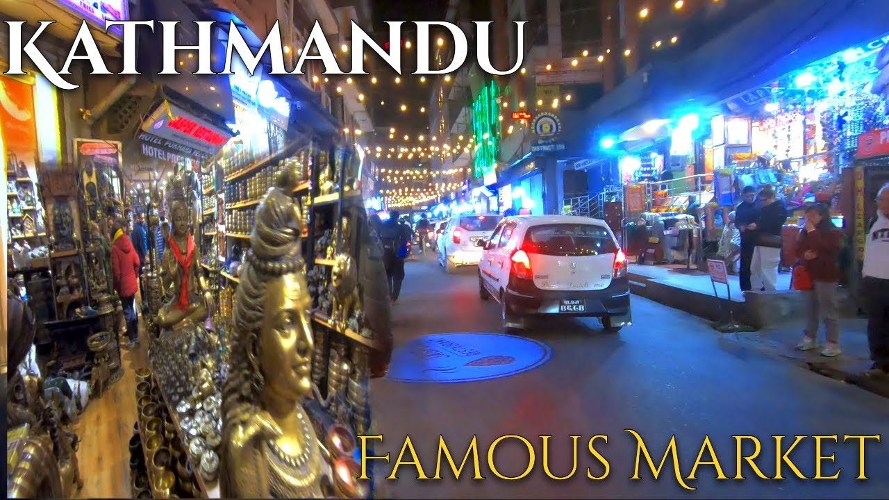 KATHMANDU FAMOUS MARKET | Nepal🇳🇵