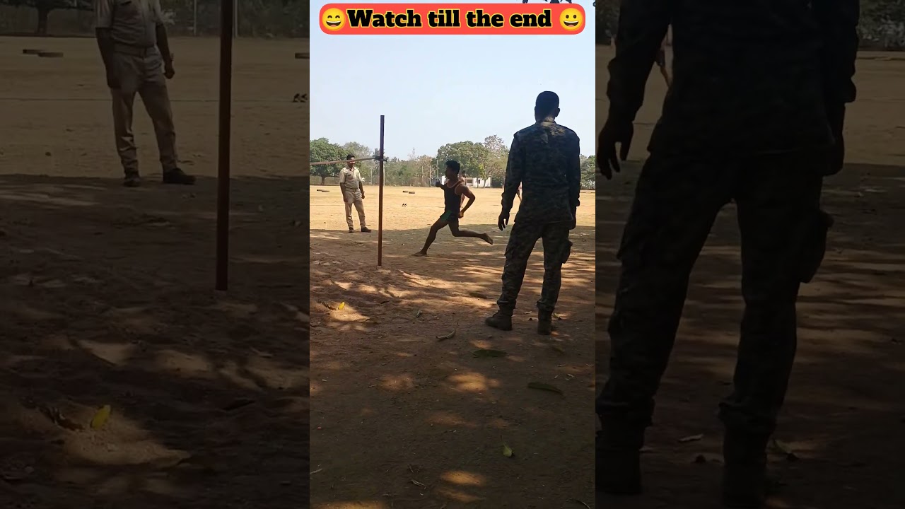 4 feet 6 inch Belly High Jump🏃#odishapolice | #recruitment