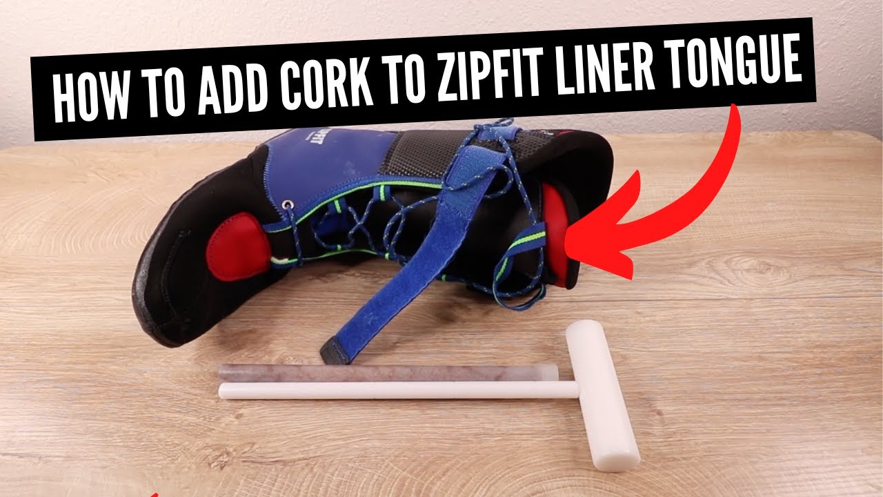 Как пришить пробку к язычку внутреннего ботинка ZipFit