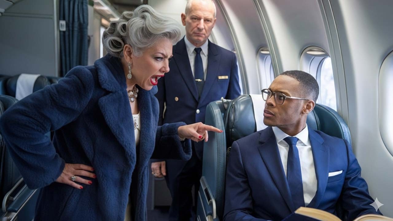 White Passenger Demands Black Man Move Seats — Captain Shuts Down the Entire Flight