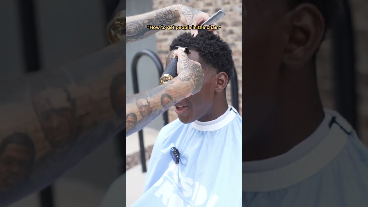 Я научил незнакомца стричься на улице 💈😳