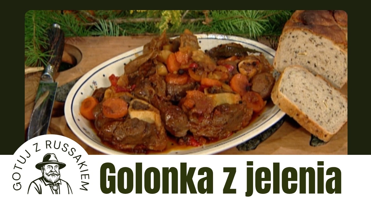 GOTUJ Z RUSSAKIEM. SEZON 03. ODC. 1. Golonka z jelenia