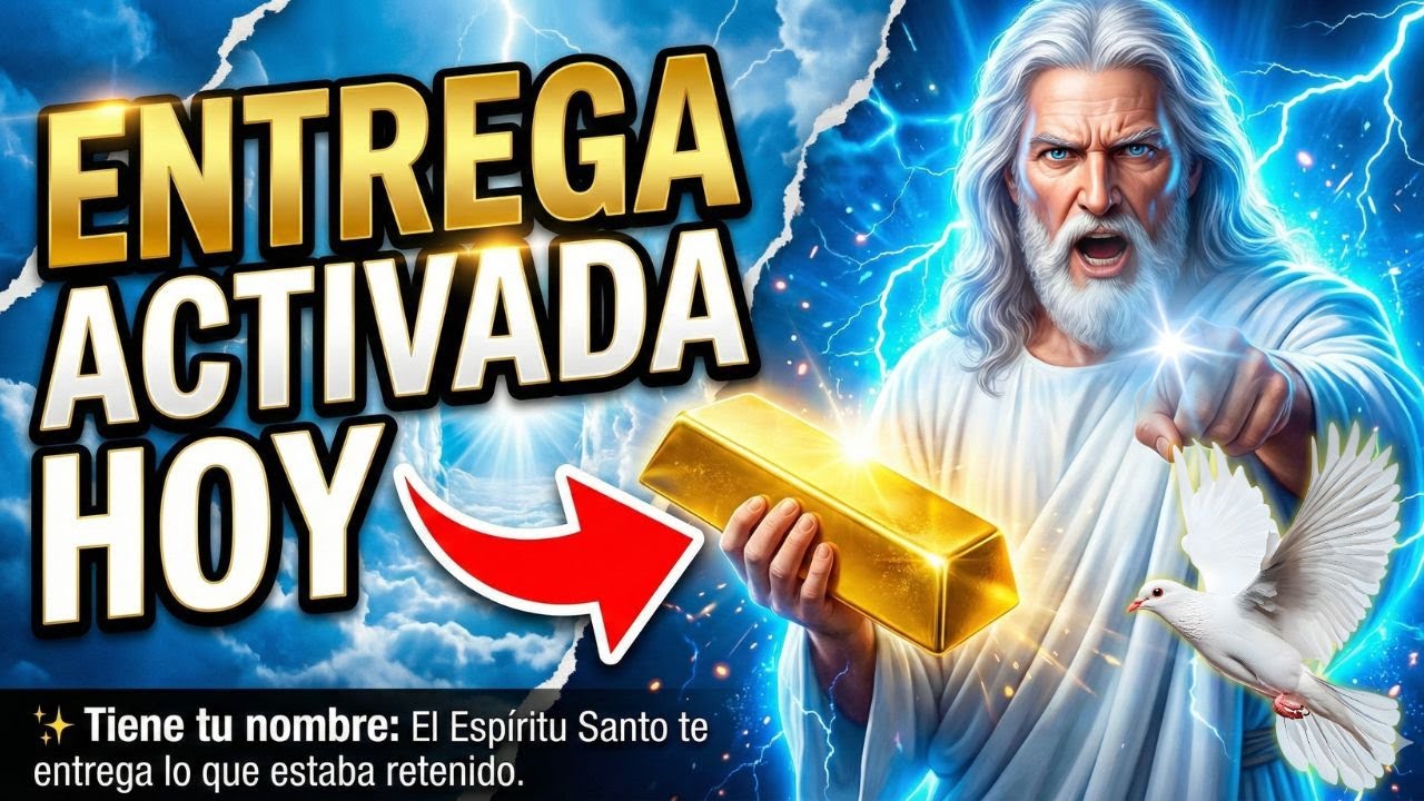 ✨ TIENE TU NOMBRE: El Espíritu Santo te entrega lo que estaba retenido