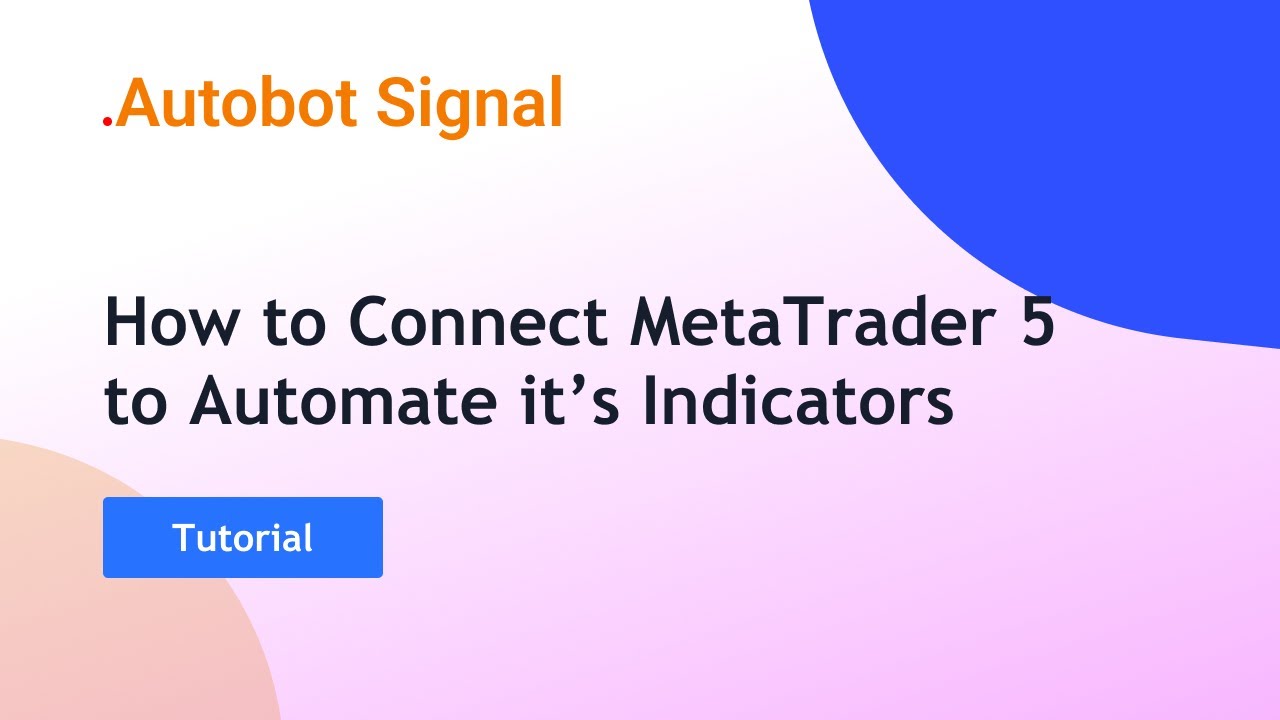 Connect MetaTrader 5 to Automate any binary options brokers