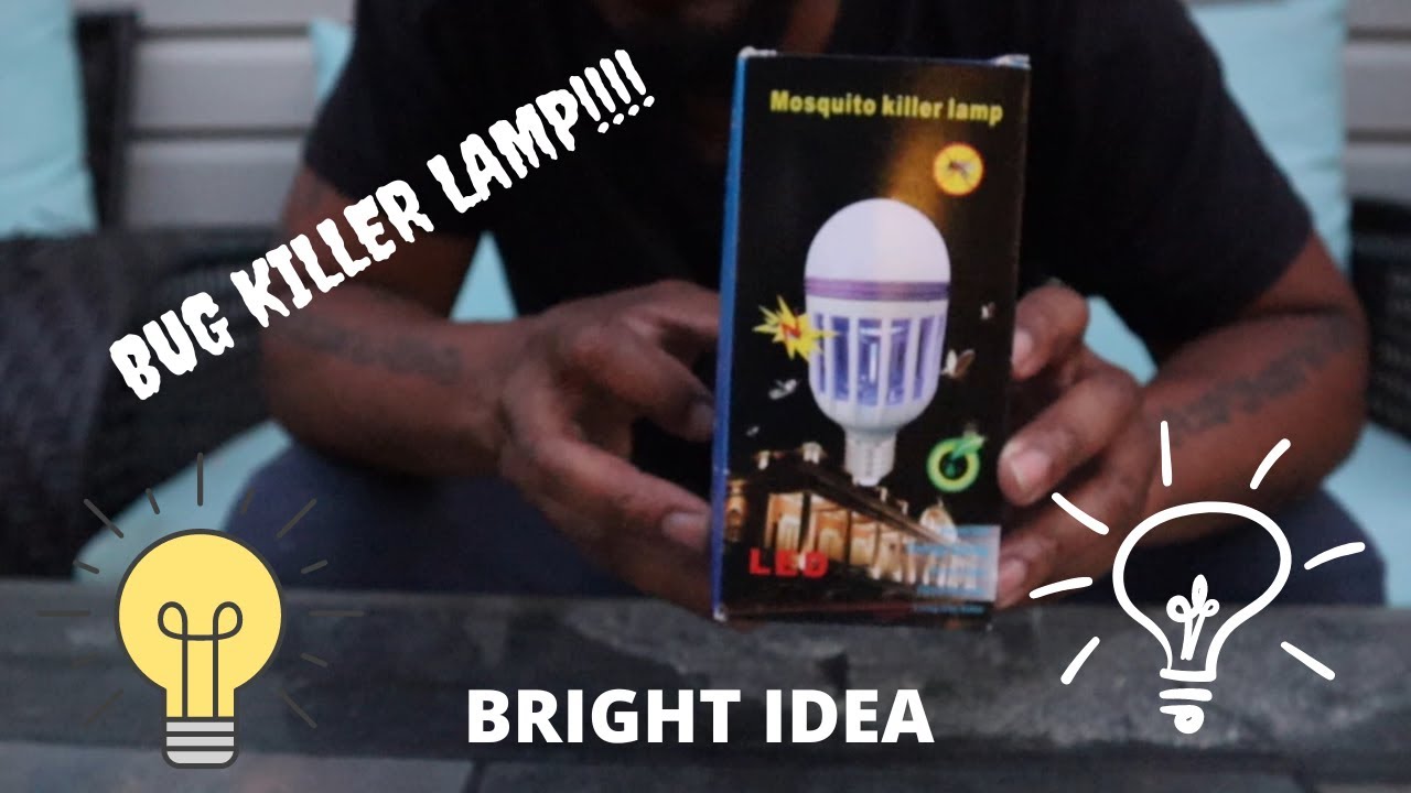 Bug Zapper Light Bulb, 2 in 1 Mosquitoes Killer Lamp Led Electronic Insect & Fly Killer review!!