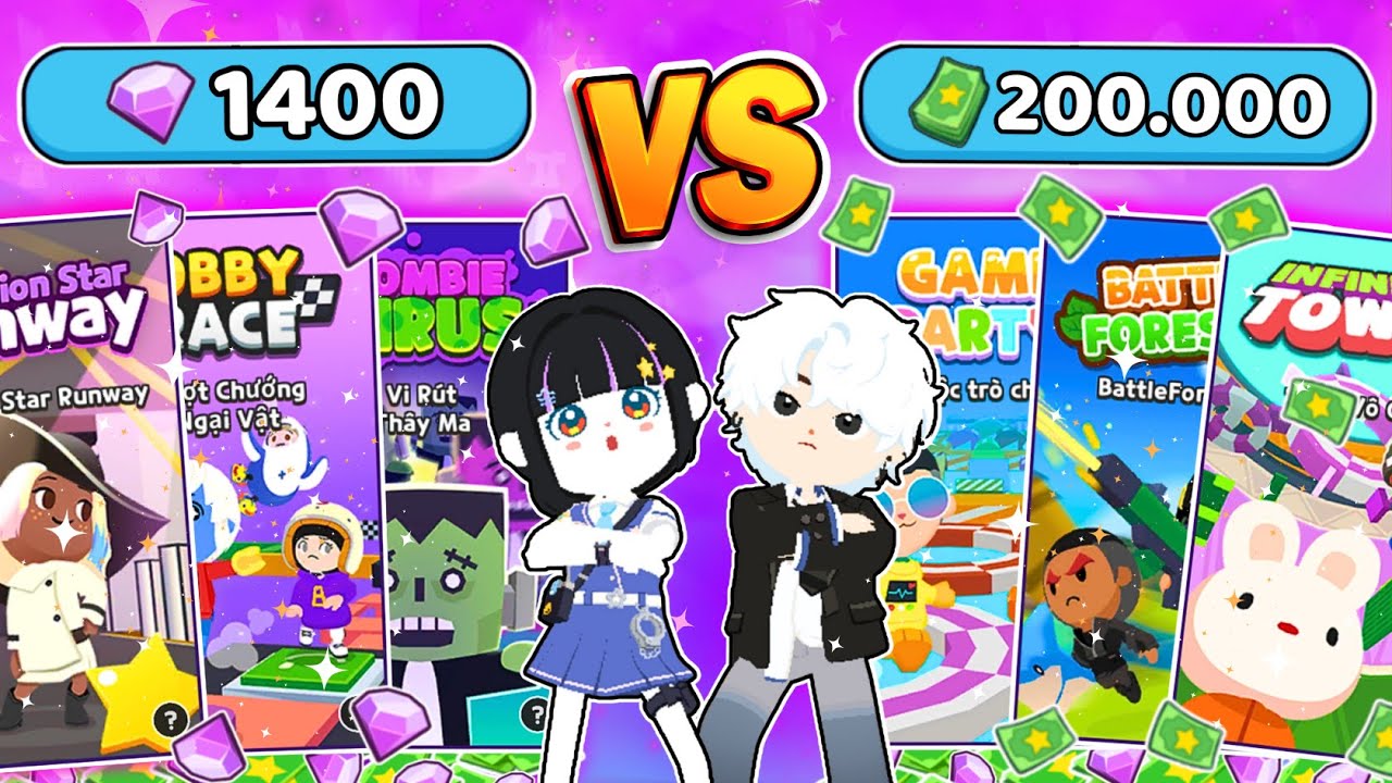 BEDY SOLO 1400 KC VÀ 200.000 TS MINI GAME CÙNG MEO VÀ CÁI KẾT | PLAY TOGETHER