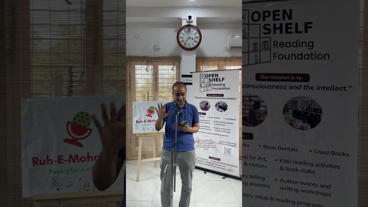 Storytelling Praveen Agarwal| February Open Mic| Indore| Ruh-E-Mohabbat