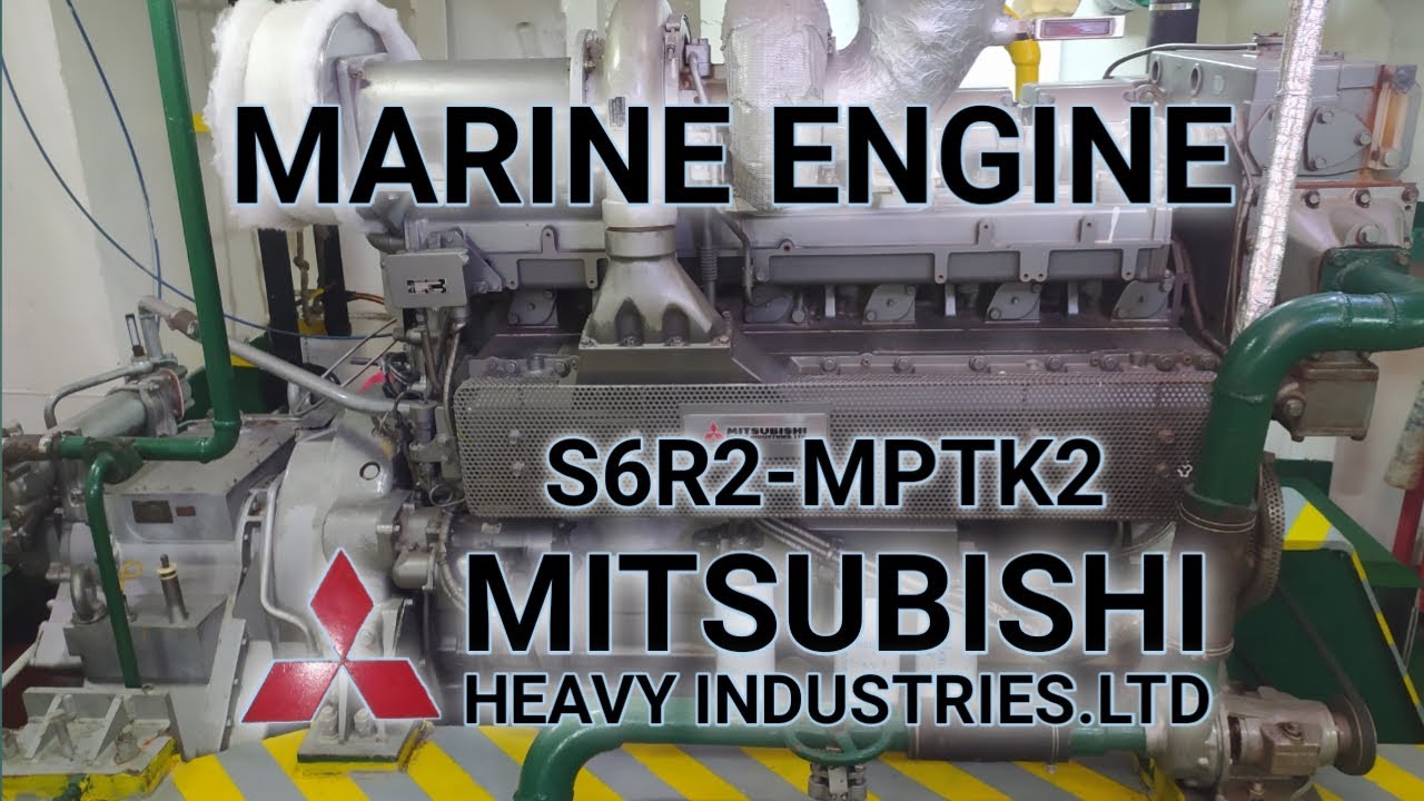 MARINE ENGINE MITSUBISHI S6R2-MPTK2
