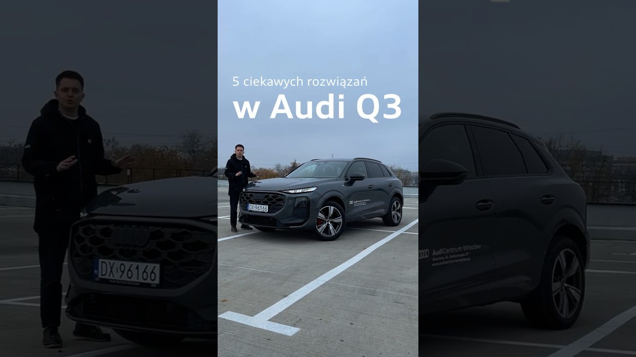 5 ciekawych rozwiązań w Nowym Audi Q3! #Shorts