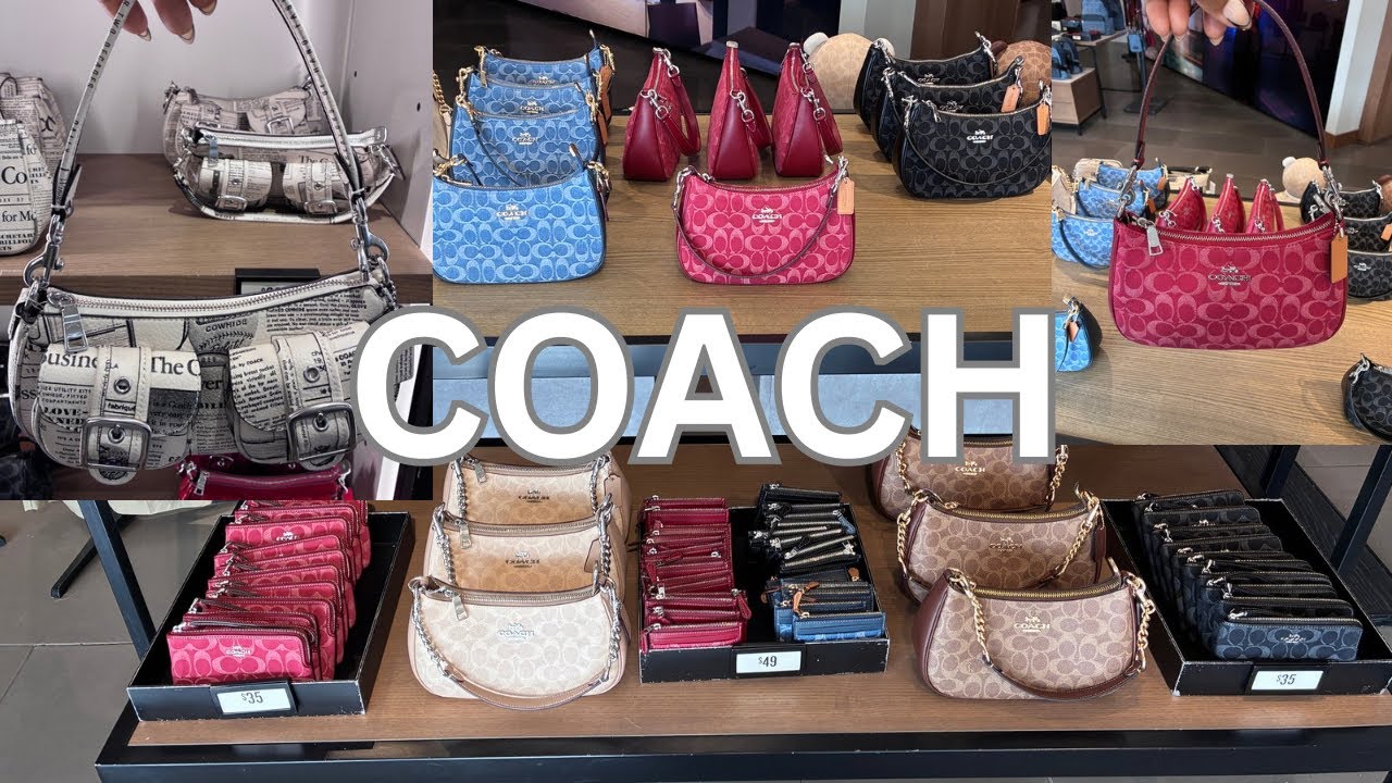 💙♥️COACH 💙♥️ DENIM & NEWSPAPER COLLECTION / SNEAK PEEK COACH COFFEE SHOP COMING SOON!!! 