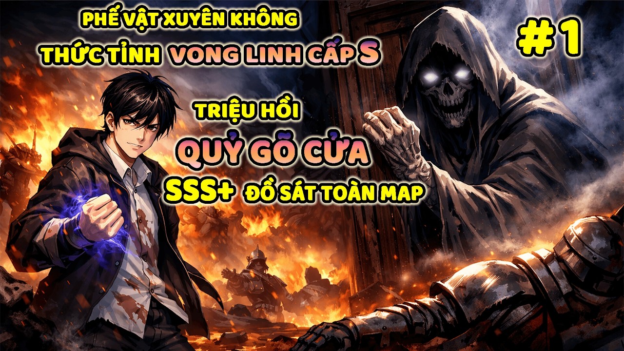 Phế Vật Xuyên Không Thức Tỉnh Vong Linh Cấp S – Triệu Hồi QUỶ GÕ CỬA SSS+ ĐỒ SÁT TOÀN MAP!!! - P1