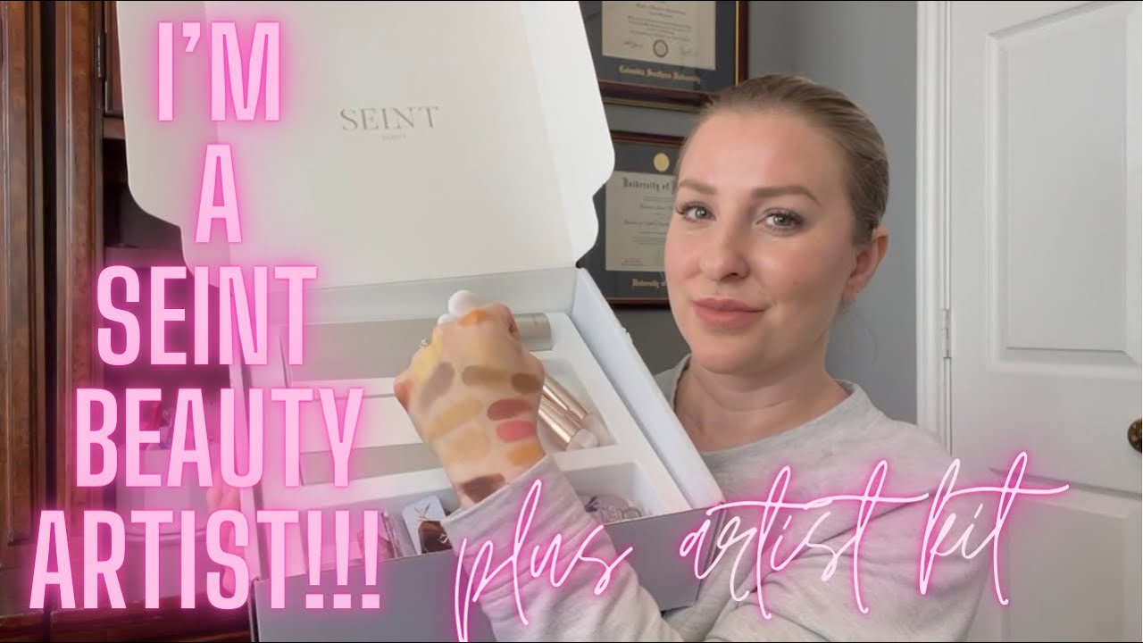 I'M A SEINT BEAUTY ARTIST!!! | 2022 SEINT ARTIST KIT