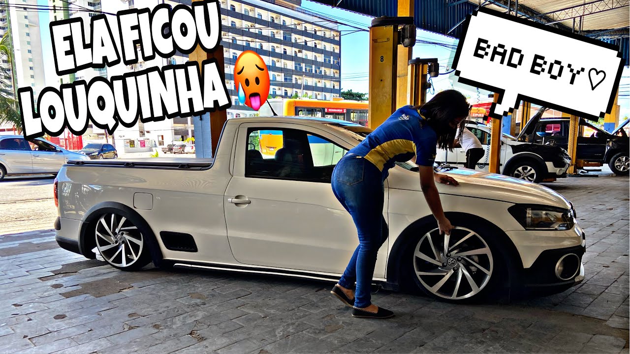 ELA FICOU LOUQUINHA NA SAVEIRO REBAIXADA. CHAMEI PRA DAR ROLÊ!🔥