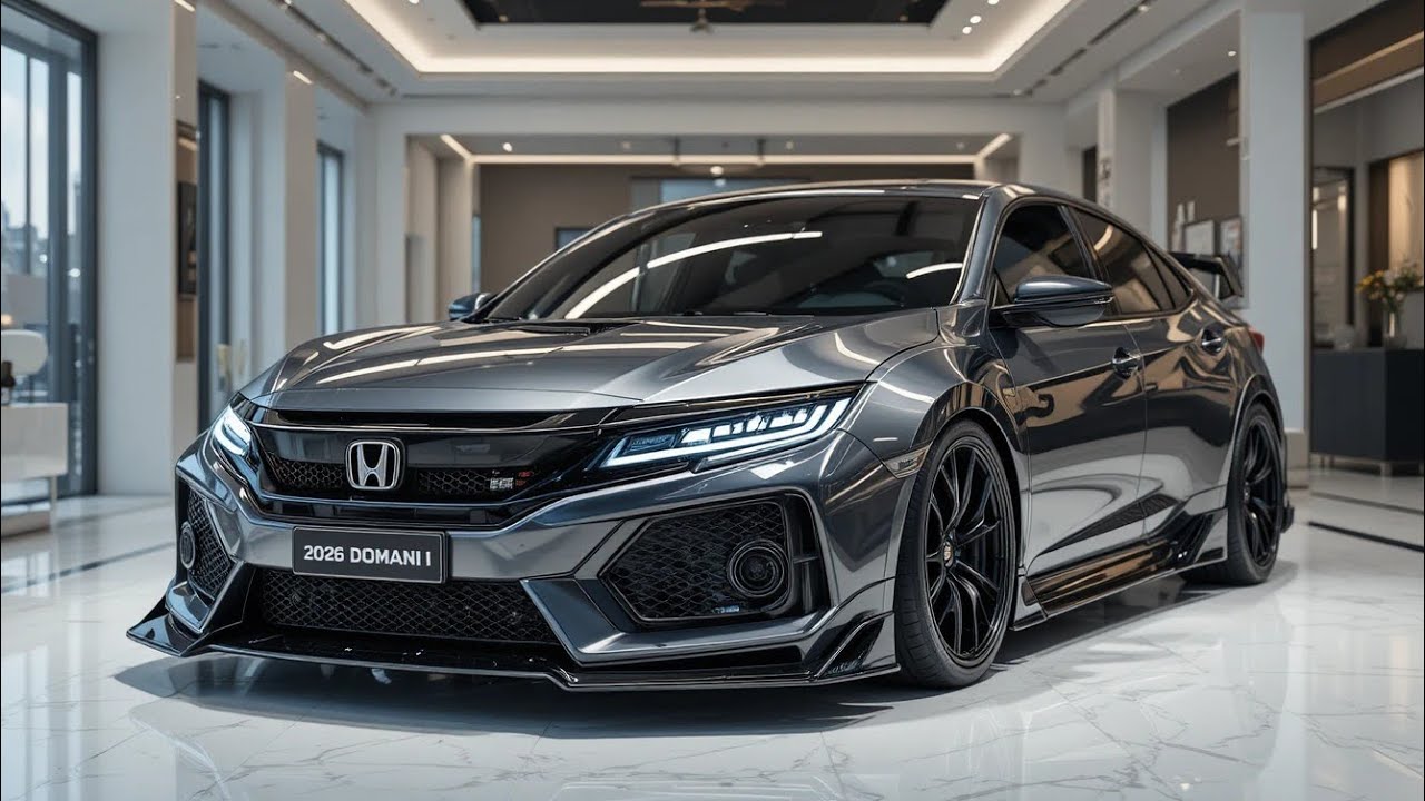 2026年新型ホンダ・ドマーニ登場！デザイン・性能・装備すべてが進化した最新セダンを徹底レビュー！