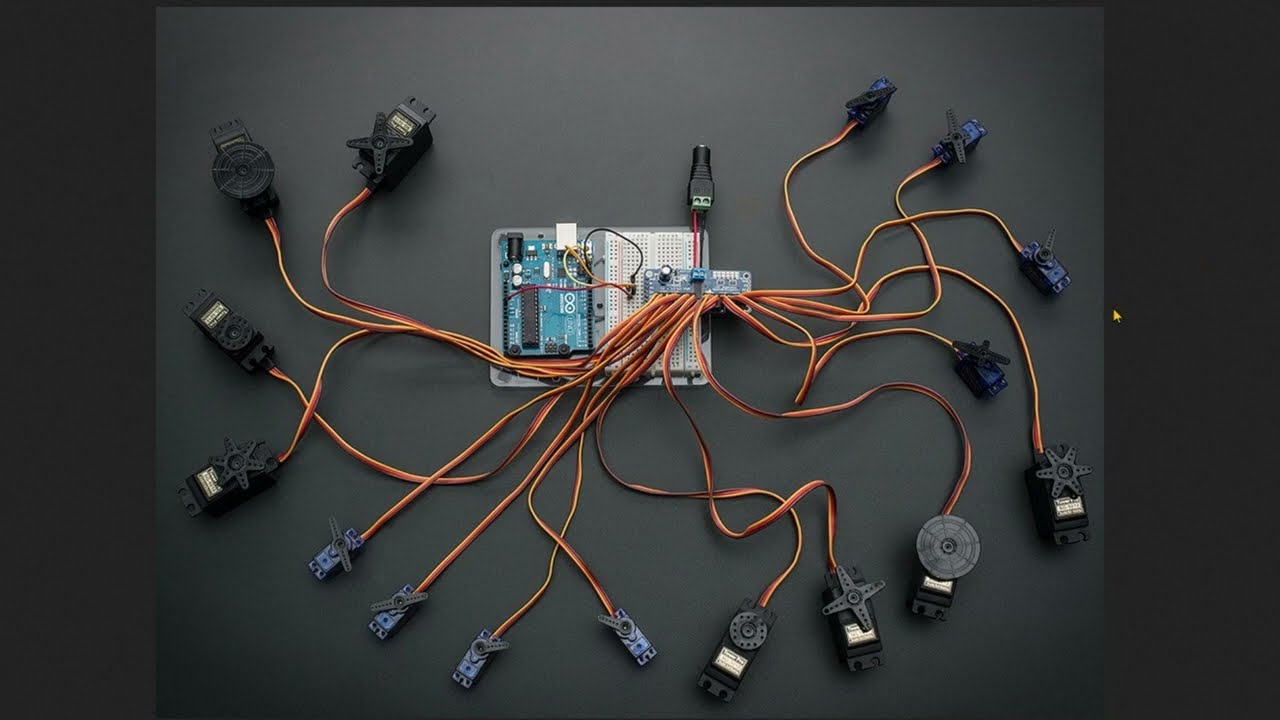 Servos, LED’s und Relais ansteuern ? Das geht einfach mit dem PCA9685 Board von Adafruit.
