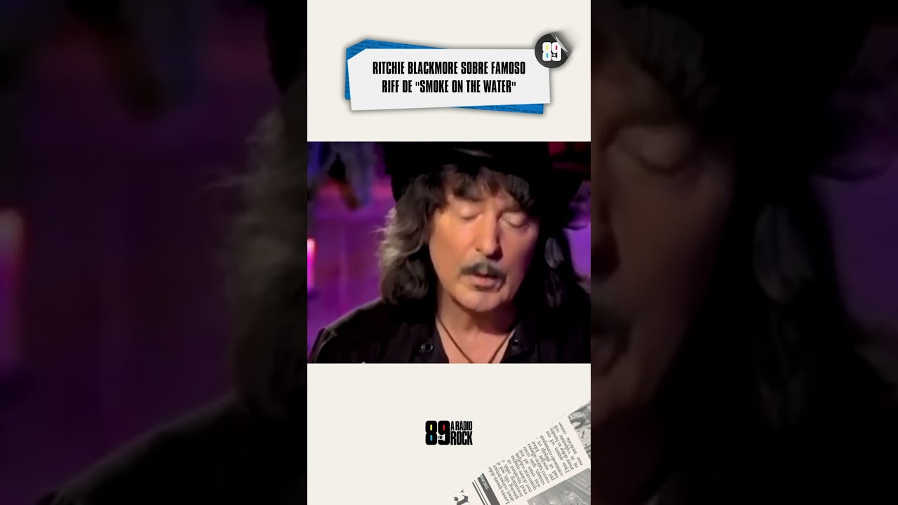 RITCHIE BLACKMORE SOBRE FAMOSO RIFF DE "SMOKE ON THE WATER"