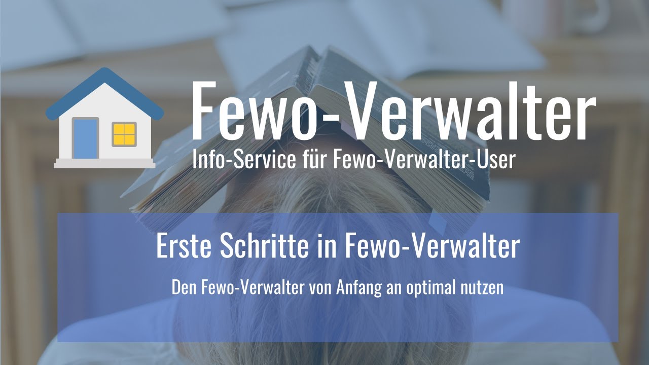 Fewo-Verwalter Software | Erste Schritte in Fewo-Verwalter