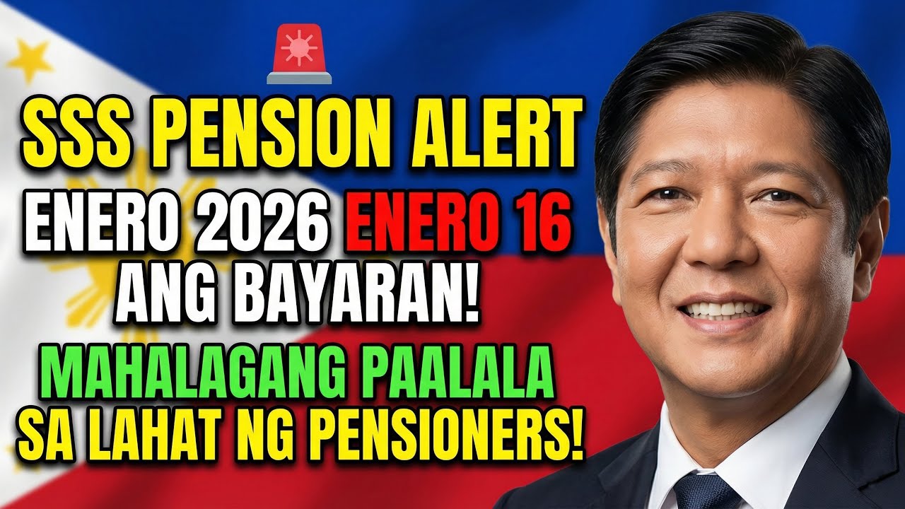 SSS Pension ALERT Enero 2026 🚨: Enero 16 ang Bayaran – Mahalagang Paalala sa Lahat ng Pensioners!